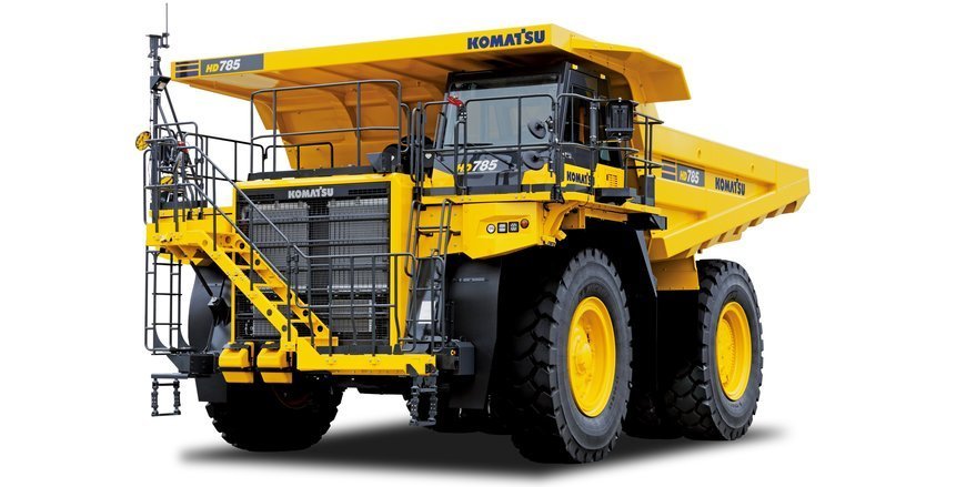 Komatsu Europe HD785-8 Rigid Dump Truck at bauma 2022